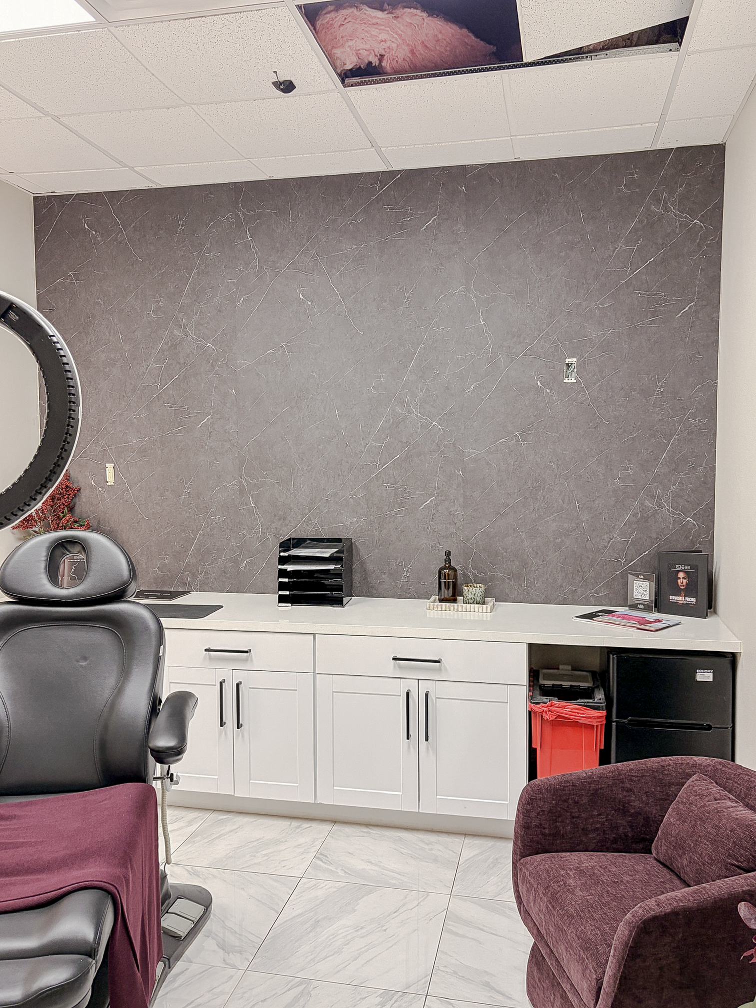 Completed Scottsdale commercial treatment wall in Bodaq PM007 architectural film